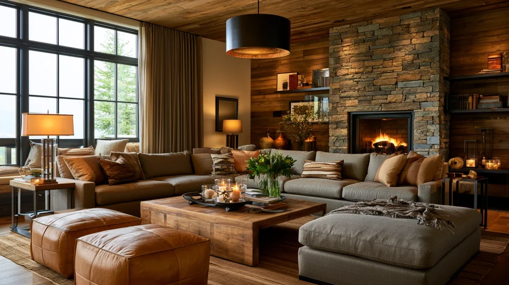 7 Modern Warm Minimalist Living Room Ideas 8 Simple Couches Living Room with Layered Textures