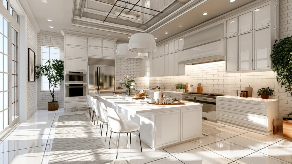 10 Modern Bloxburg Kitchen Ideas 2 Sleek White Modern Bloxburg Kitchen