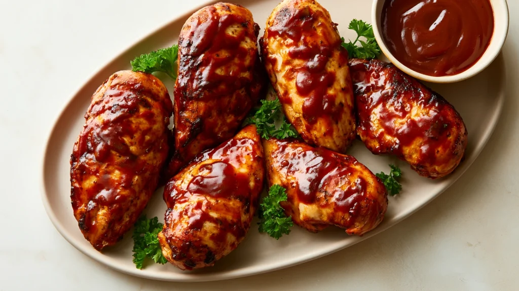 Slow Cooker BBQ Chicken Breast - Easy BBQ Chicken Recipe 7 Slow Cooker BBQ Chicken Breast