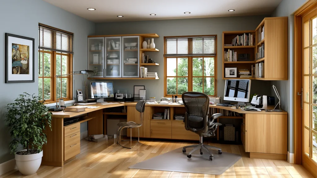 7 Famous Home Office Corner Desk Ideas 8 Small Office Room Layout with Corner Desk