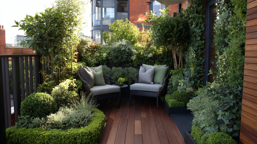 11 Famous Terrace Garden Design Ideas 10 Small Space Terrace Garden with Compact Plants