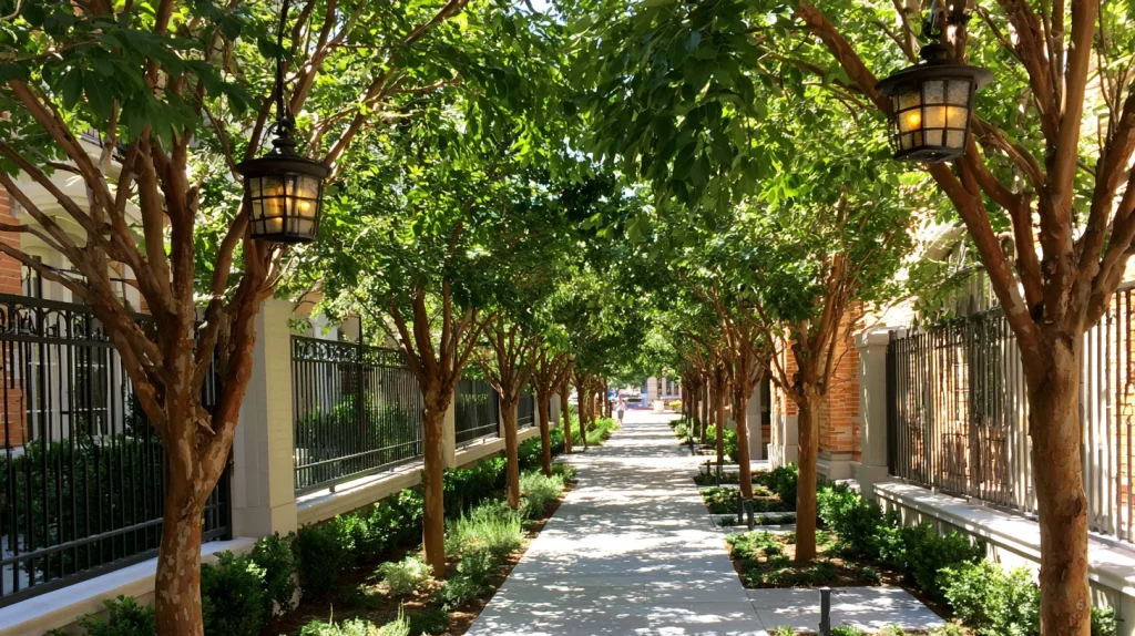 6 Modern Front Yard Landscaping Trees Ideas 5 Small Trees with Non Invasive Roots Along Walkways