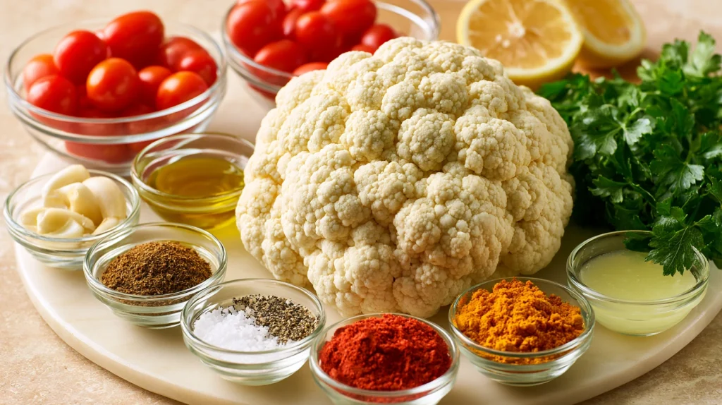 Spiced Whole Cauliflower - Easy Roasted Flavorful Recipe 2 Spiced Whole Cauliflower