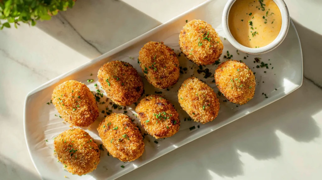 Spicy Garlic Beef Croquettes - Crispy & Flavorful Crunch 10 Spicy Garlic Beef Croquettes