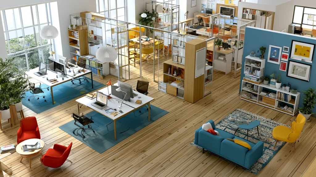 7 Modern Office Cabin Design Interior Ideas 7 Studio Office Layout for Flexible Working