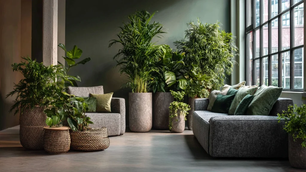12 Modern Indoor Plants Styling Ideas 2 Style Live Tall Indoor Plants in Empty Corners