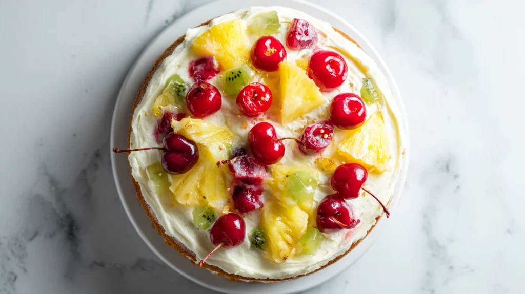 Summer Cocktail Cake - Fruit-Filled Hearty Dessert Idea 14 Summer Cocktail Cake
