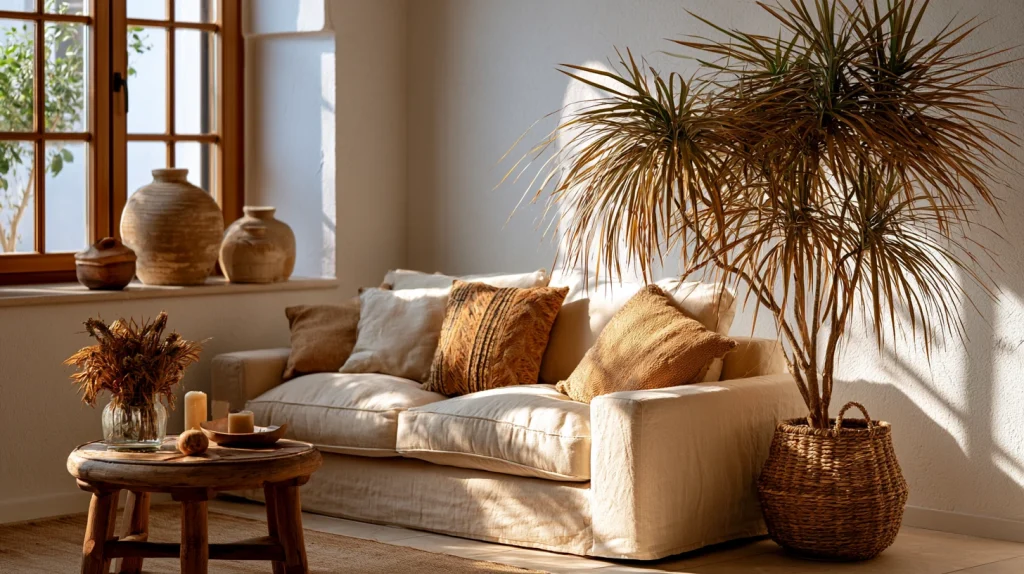 9 Unique Tall Indoor Plants Ideas 10 Tall Brown Plant for Warm Interior Styling