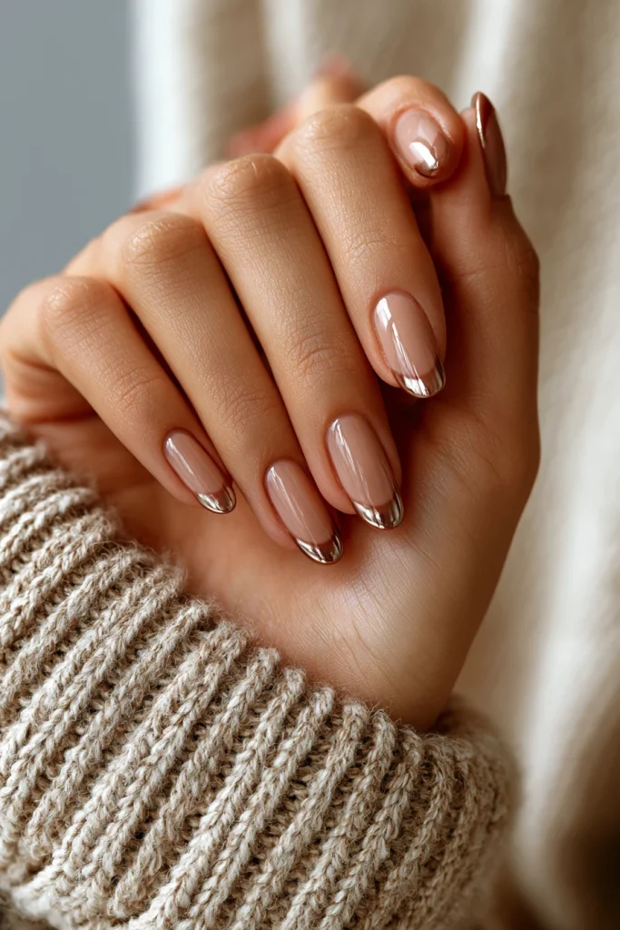 10 Brown French Tip Nails Ideas 6 Teen Nails with Soft Brown French Style