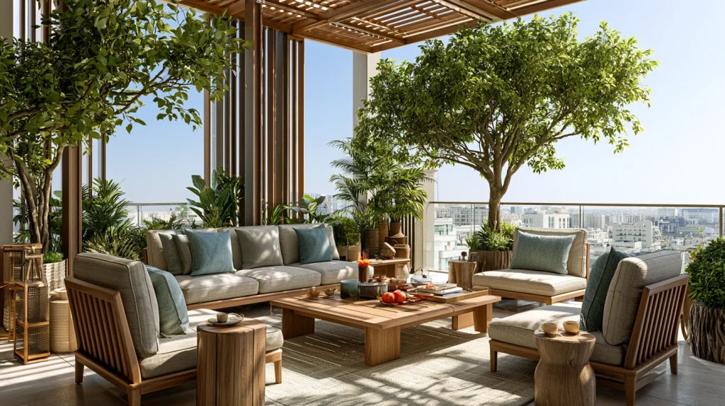 9 Best Penthouse Garden Rooftop Terrace Ideas 6 Terrace Luxury with Lounge Seating