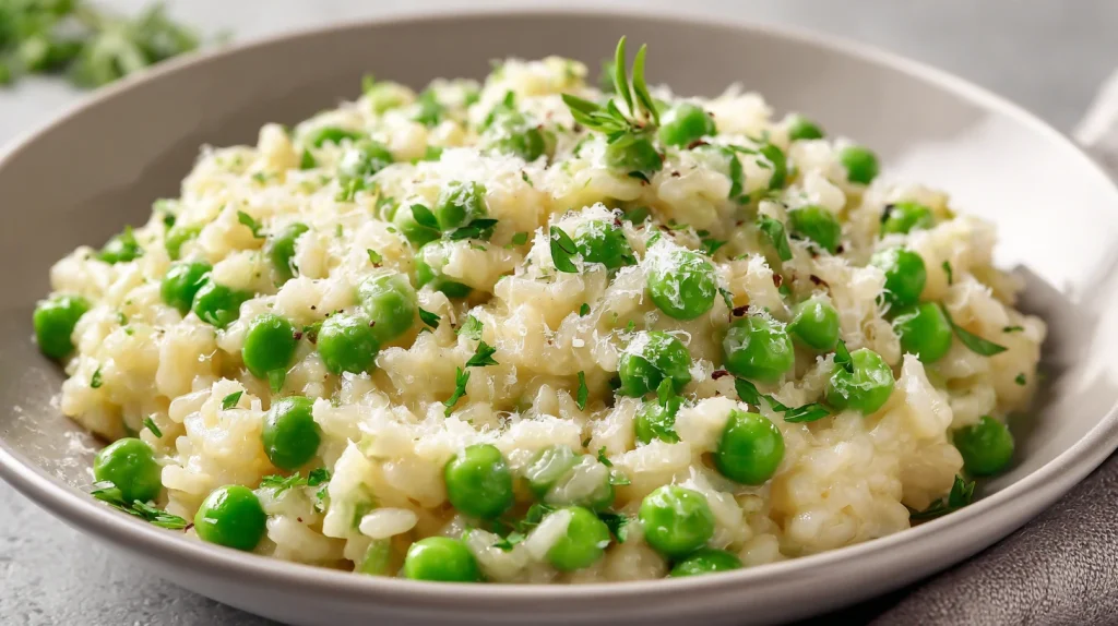 Best Pea Risotto Recipe - Easy & Delicious Italian Classic 13 Pea Risotto