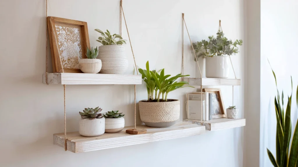 10 Special Hanging Plants Indoor Ideas 10 Use DIY Hanging Window Shelves for Modern Decor