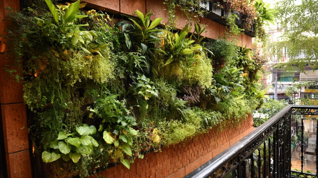 12 Most Famous Small Terrace Garden Ideas 2 Vertical Garden Wall for Small Terraces