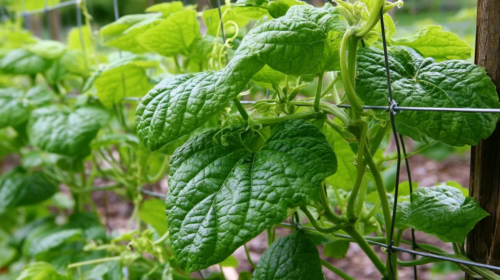10 Smart Tomato Trellis Ideas 4 Vertical String Trellis for Clean Growth