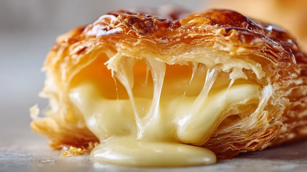 Warm Brie and Hot Honey Puff Pastry Bites - Best Appetizer 2 Warm Brie and Hot Honey Puff Pastry Bites