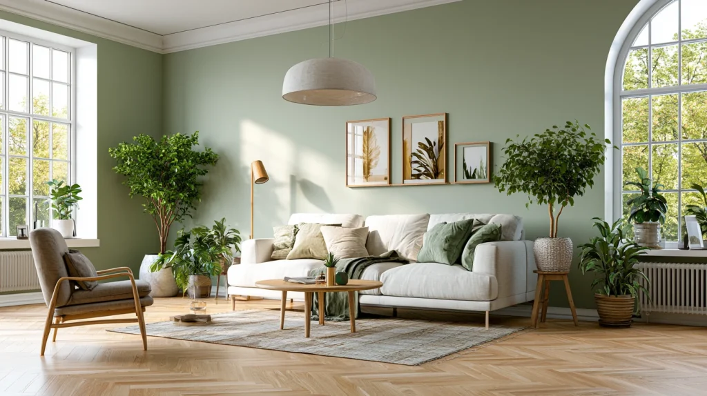 12 Popular Room Decor Ideas Bedroom Aesthetic Wall 4 White and Green Room Wall Combination