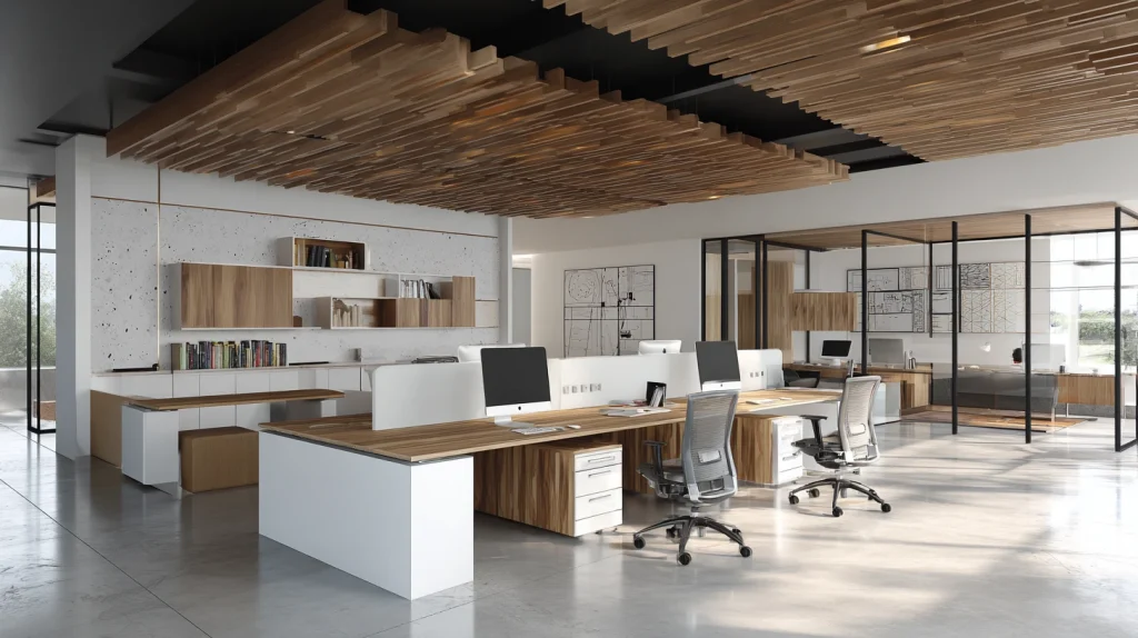 9 Famous Home Office Layout Ideas 8 Work Area Design with Open Space Flow