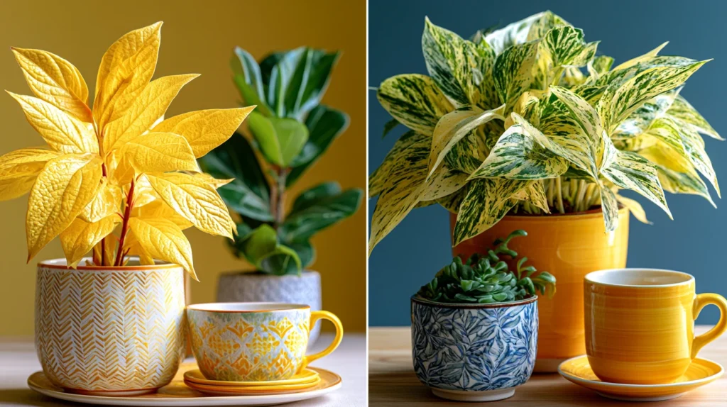 8 Unique Potted Plants Indoor Ideas 9 Yellow Leaves Plant Care and Styling
