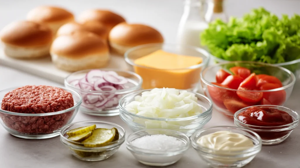 Juicy Air Fryer Hamburgers - Perfect Easy Homemade Burger 3 Air Fryer Hamburgers