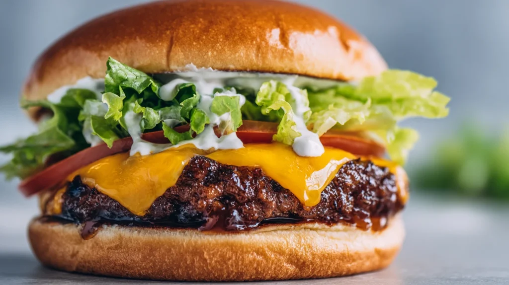 Juicy Air Fryer Hamburgers - Perfect Easy Homemade Burger 2 Air Fryer Hamburgers