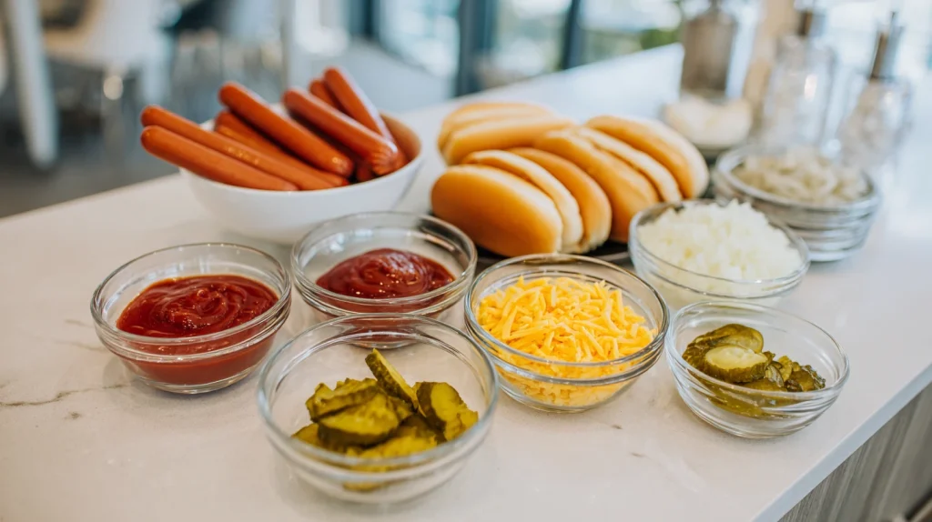 Easy Air Fryer Hot Dogs Idea - Quick, Crispy & Juicy Snacks 2 Air Fryer Hot Dogs