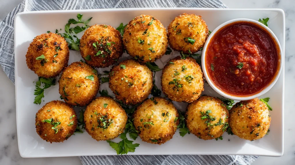 Arancini Recipe - Best Crispy & Cheesy Italian Rice Balls 10 Arancini Recipe