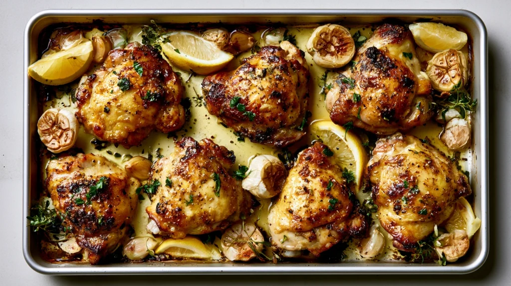 Baked Chicken Thighs Recipe - Creamy, Juicy & Easy Dinner 10 Baked Chicken Thighs