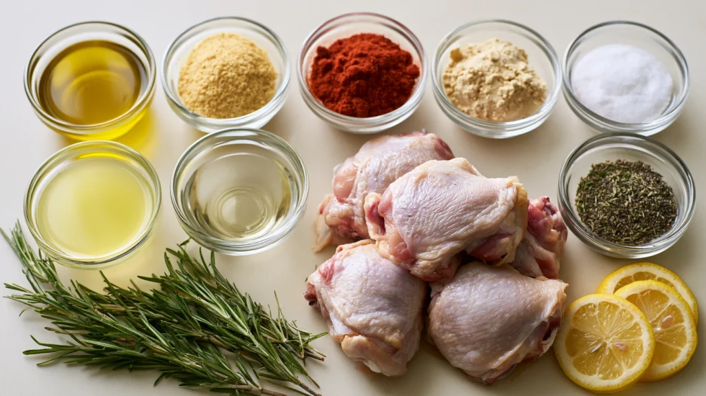 Baked Chicken Thighs Recipe - Creamy, Juicy & Easy Dinner 2 Baked Chicken Thighs