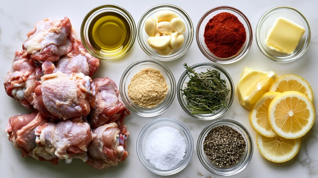 Baked Chicken Thighs Bone In - Crispy, Juicy & Easy Dinner 2 Baked Chicken Thighs Bone In