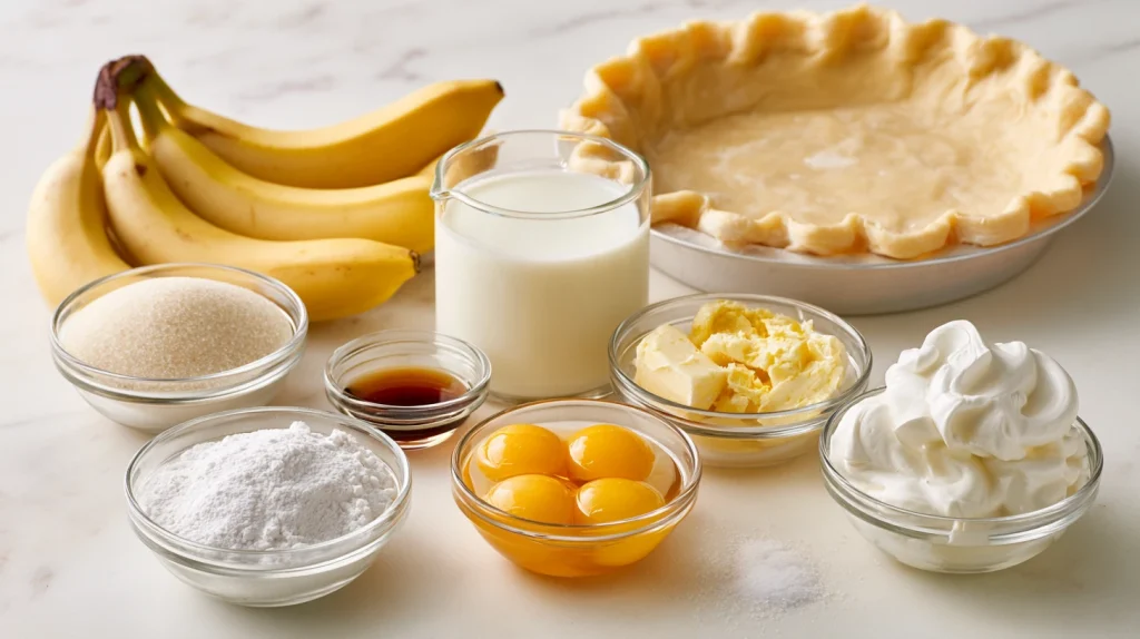 Banana Pie Recipe - Creamy & Easy Homemade Dessert 2 Banana Pie