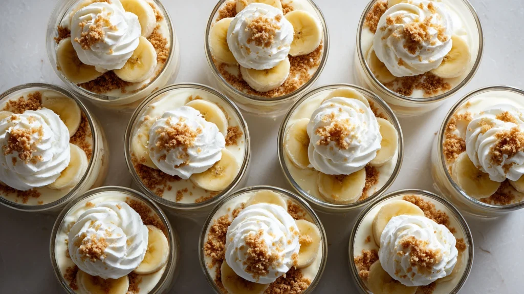 Best Banana Pudding Cups - Easy Creamy Dessert Idea 16 Banana Pudding Cups
