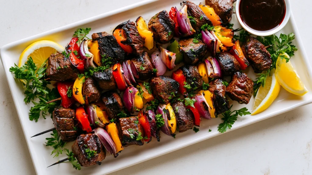 Beef Kabobs Recipe - Juicy Grilled Steak Kabobs Made Easy 11 Beef Kabobs