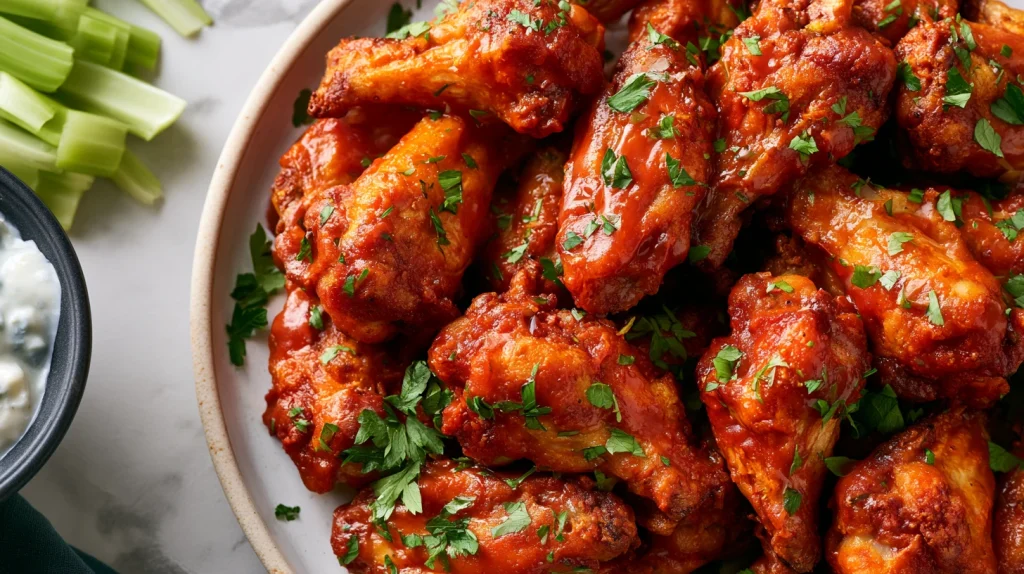 Buffalo Chicken Wings Recipe - Best Homemade Hot Wings 10 Buffalo Chicken Wings
