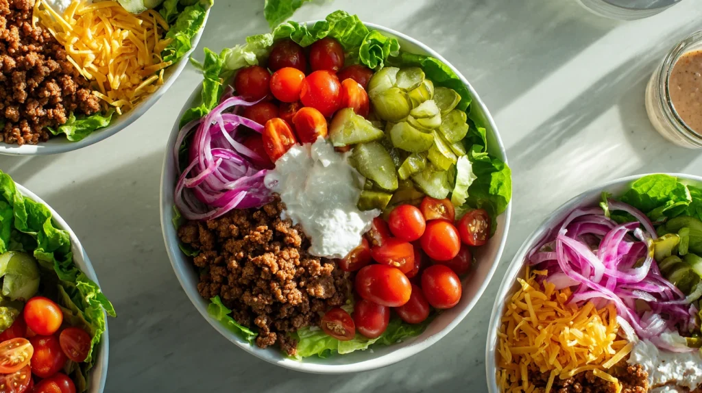 Easy Burger Bowl Recipe - Healthy and Flavorful Meal 14 Burger Bowl