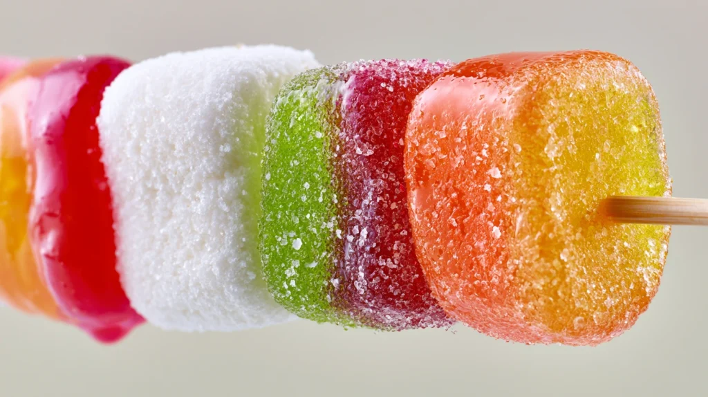 Candy Skewers Recipe - Easy DIY Party Candy Skewers Idea 2 Candy Skewers