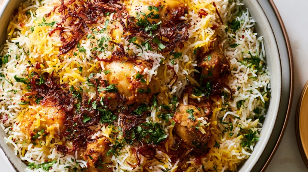 Best Chicken Biryani - South Asian Weeknight Family Dinner 10 Chicken Biryani