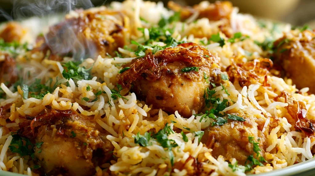 Best Chicken Biryani - South Asian Weeknight Family Dinner 2 Chicken Biryani