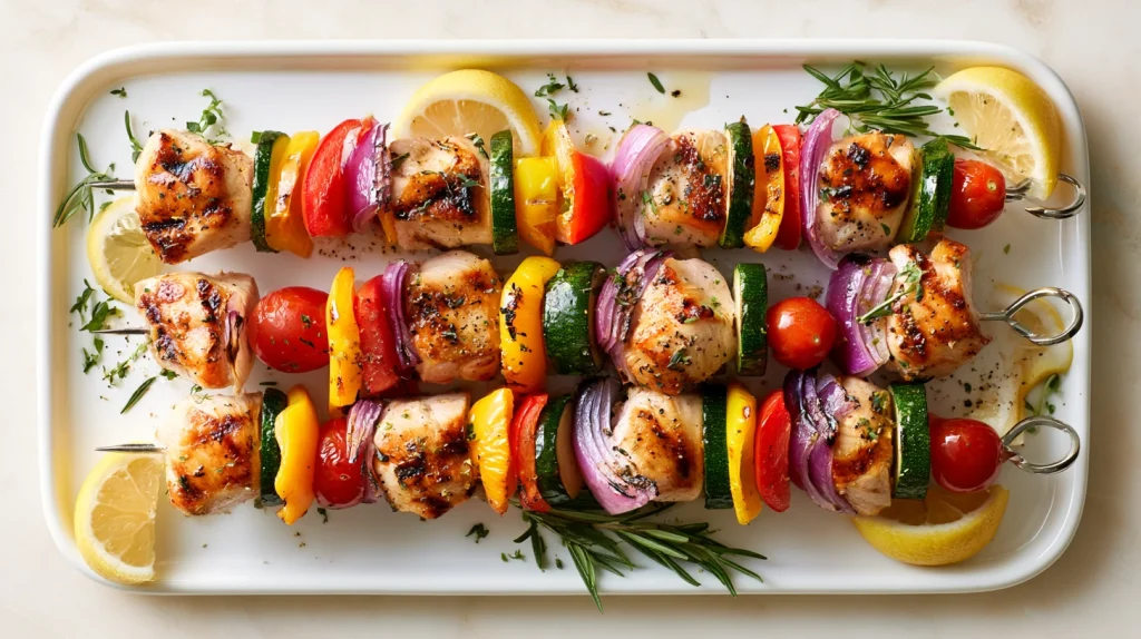 Chicken Kabobs Recipe - Juicy, Flavor-Packed Grilled Skewers 10 Chicken Kabobs