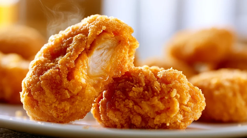 Crispy Chicken Nuggets - Perfect Golden Nuggets Every Time 2 Chicken Nuggets