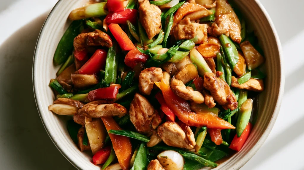 Chicken Stir Fry Recipe - Easy Weeknight Family Dinner Idea 9 Chicken Stir Fry