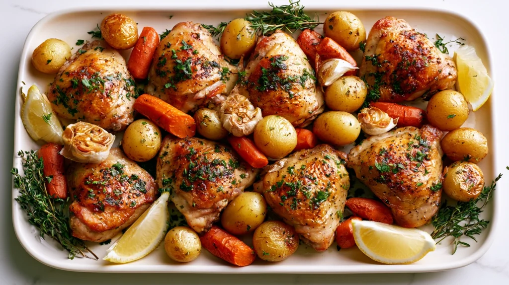 Chicken Thighs Recipe - Easy, Juicy & Crispy Dinner Idea 9 Chicken Thighs