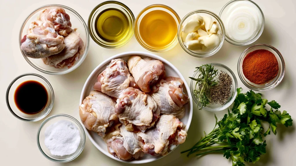Chicken Thighs Crockpot Recipe - Easy Slow Cooker Dinner 3 Chicken Thighs Crockpot