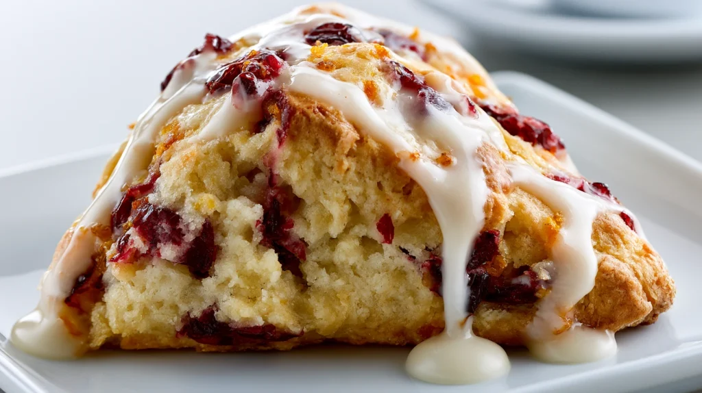 Cranberry Orange Scones Recipe - Easy Bakery Style Scones 2 Cranberry Orange Scones