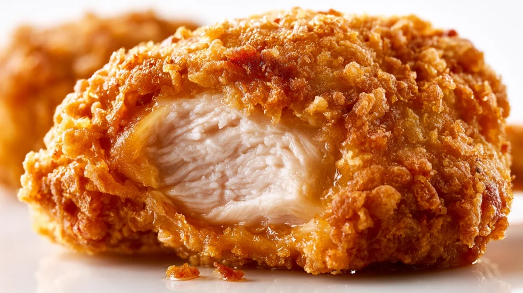 Fried Chicken Thighs Recipe - Best Juicy Southern Style 2 Fried Chicken Thighs