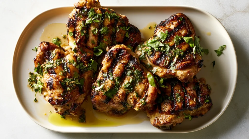 Grilled Chicken Thighs - Easy, Juicy & Flavorful Chicken 8 Grilled Chicken Thighs