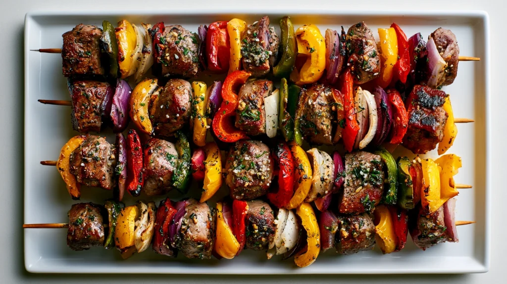 Kabobs in the Oven Recipe - Easy Juicy Baked Chicken Skewers 10 Kabobs in the Oven