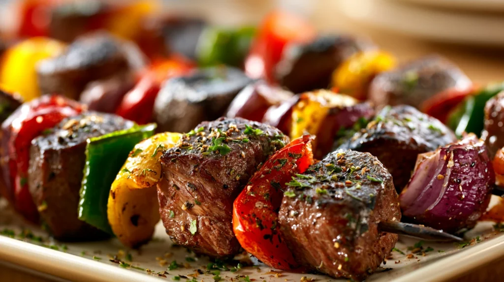 Kabobs in the Oven Recipe - Easy Juicy Baked Chicken Skewers 2 Kabobs in the Oven
