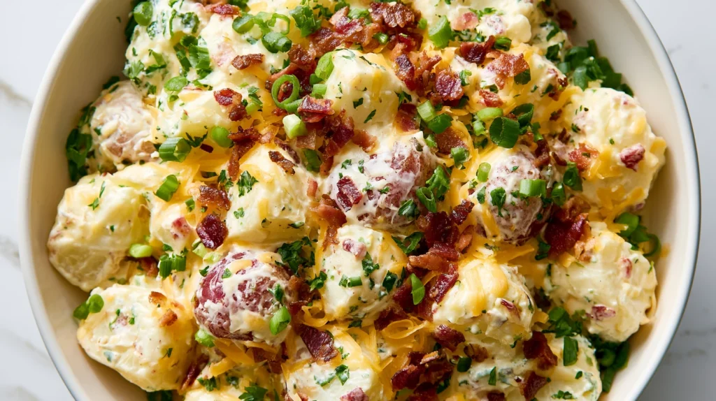Best Loaded Potato Salad - Creamy, Easy & Crowd Favorite 12 Loaded Potato Salad