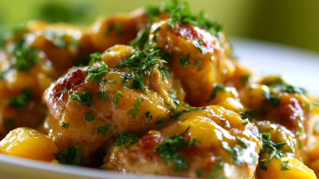 Mango Chicken Recipe - Sweet, Juicy & Easy Family Dinner 2 Mango Chicken