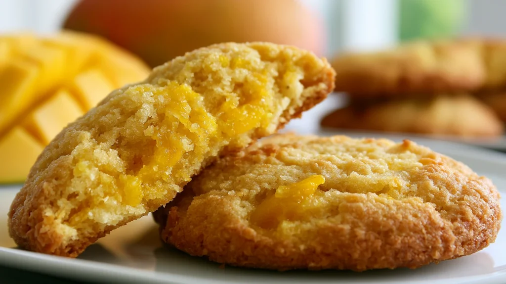 Mango Cookie Recipe - Soft, Easy Homemade Fruity Cookies 2 Mango Cookie